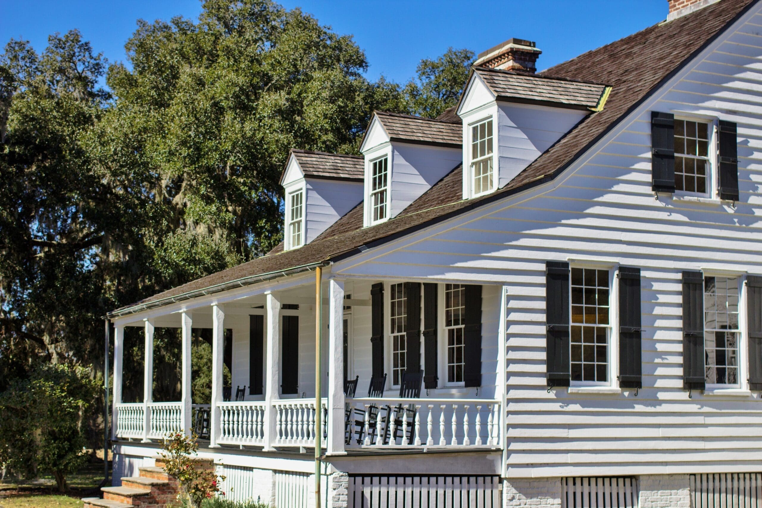 Colonial Ranch. The Charles Pinckney homestead in the outskirts of Charleston, South Carolina.